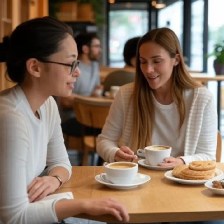 Warme, sfeervolle zithoek in Baarnse Auto Club met houten tafels en zachte verlichting.
